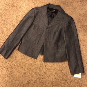 Ellen Tracy Indigo Denim Jacket